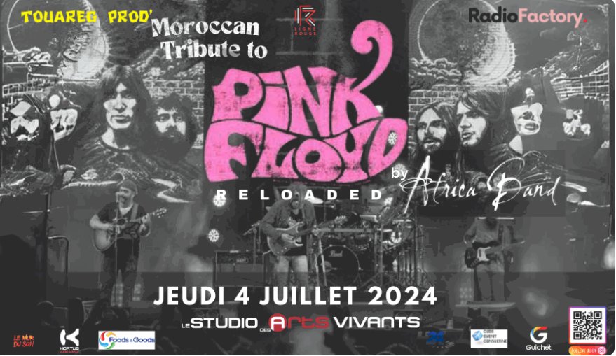 Hommage marocain à Pink Floyd par AFRICA BAND
