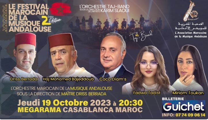 Le Festival Marocain De La Musique Andalouse - 19 Oct | Agenda ...