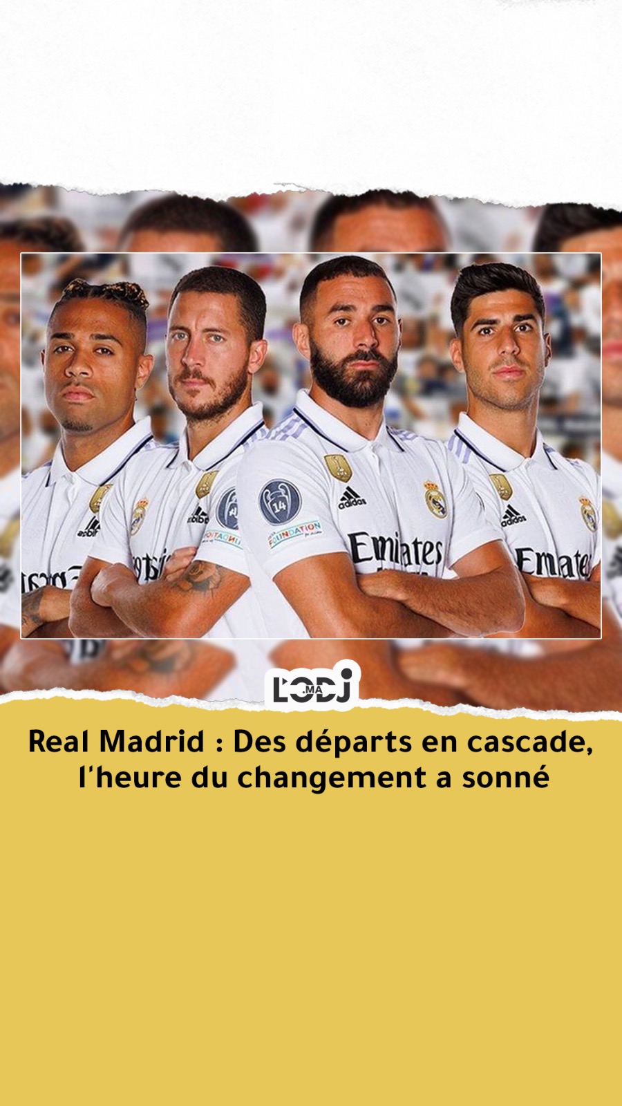 Real Madrid : Des départs en cascade, l'heure du changement a sonné