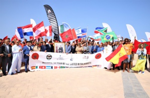 Dakhla accueille le Championnat Prince Héritier Moulay El Hassan Kitesurfing World Cup 2023 et le GWA Wingfoil World Cup Sous le signe de la solidarité et de l’entraide