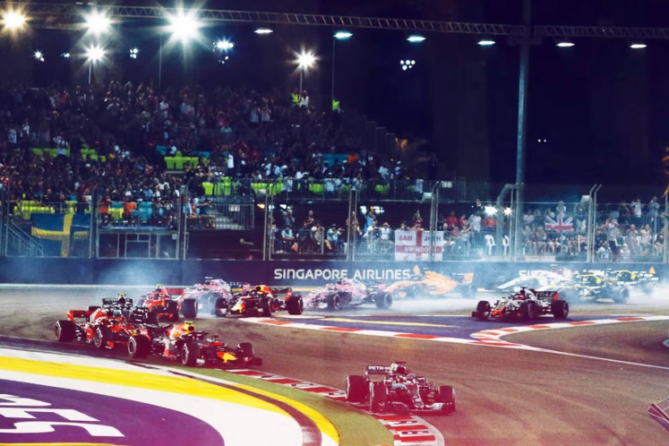 Le Grand Prix de Formule 1 de Singapour : une course nocturne unique !