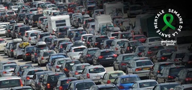 Les embouteillages affecte notre équilibre psychologique