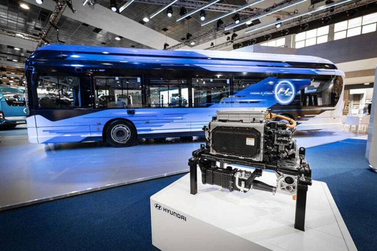 Le groupe Iveco et Hyundai dévoilent le nouveau bus urbain à hydrogène E-Y