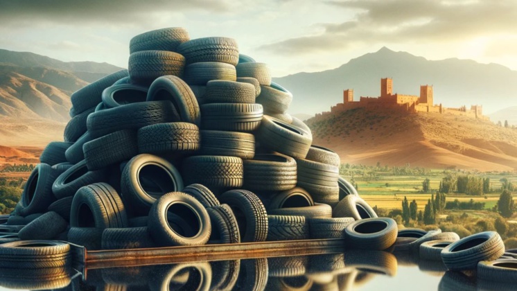 Quel destin pour les millions des pneus usagés au Maroc ?