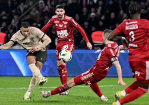Ligue 1 : le PSG accroché par Brest au Parc des Princes