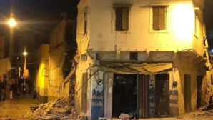 Effondrement de 4 maisons à Derb Sultan