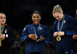 Gymnastique par équipes : premier or aux Jeux de Paris pour Biles, avec les Américaines