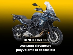 Benelli TRK 502 : Une Moto d'aventure polyvalente et accessible