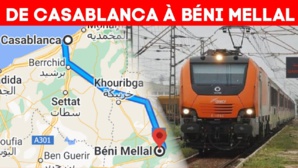 L’ONCF lance ses études pour la ligne Casablanca-Béni Mellal