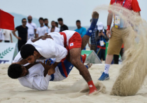 Casablanca : trois marocains sacrés lors de la 1ère journée du championnat du monde de sambo beach