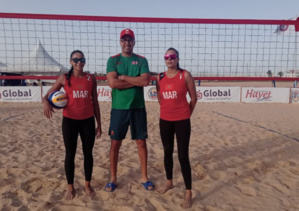 Championnat arabe de beach-volley : la sélection marocaine féminine se hisse en finale