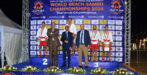 Trois Marocains médaillés de bronze au 4e championnat du monde de Sambo Beach à Casablanca