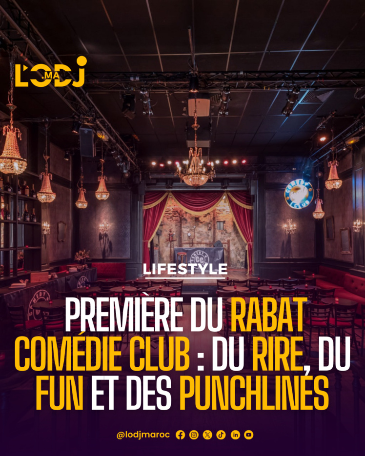 Stand-up et éclats de rire : Rabat Comédie Club offre une soirée à ne pas manquer !