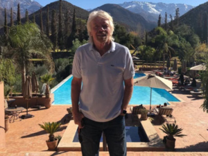 Richard Branson rouvre la Kasbah Tamadot