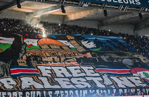   Le PSG face à une possible amende après le tifo 'Free Palestine' lors du match contre l'Atlético