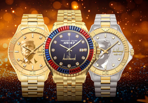 Donald Trump lance une collection de montres pour célébrer sa victoire