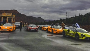 Après Bugatti, McLaren a fait son Tour au Maroc aussi !