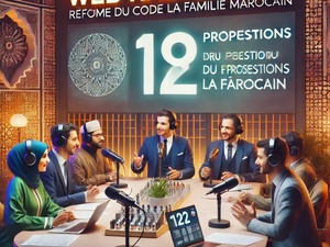 Débat en Podcast sur les 18 points du projet du nouveau Code de la famille à charge et à décharge