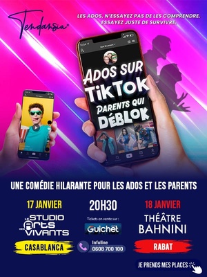 "Ados sur TikTok, Parents qui Déblok" : Une comédie familiale hilarante au Maroc