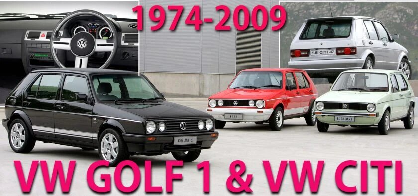 Ce pays où la Volkswagen Golf 1 a régné pendant 35 ans !