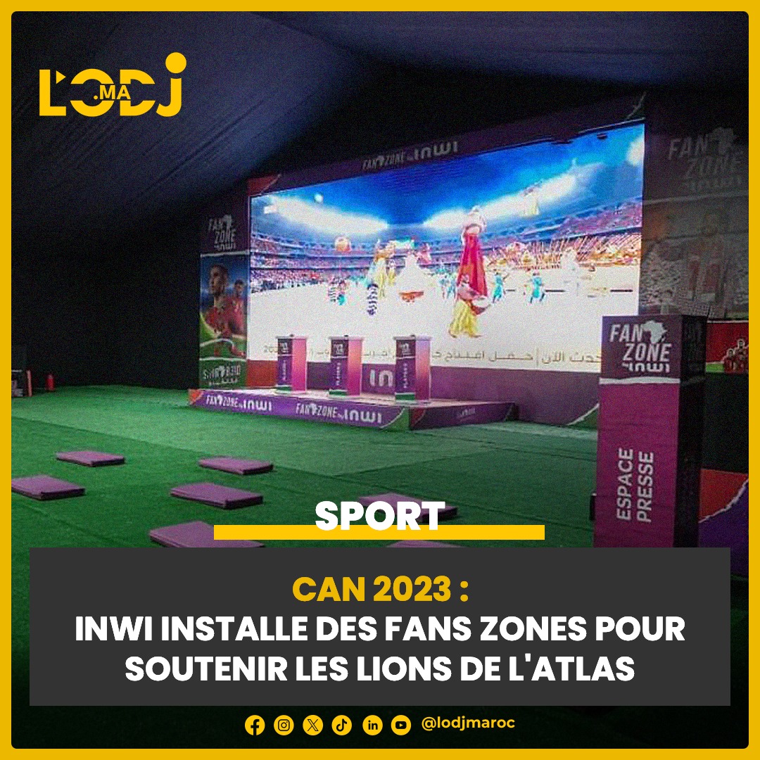 Les Fan Zones de Inwi