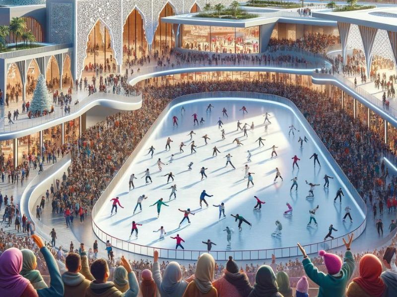 Rabat dévoile son joyau hivernal : La plus grande patinoire d'Afrique à 246 MDH !