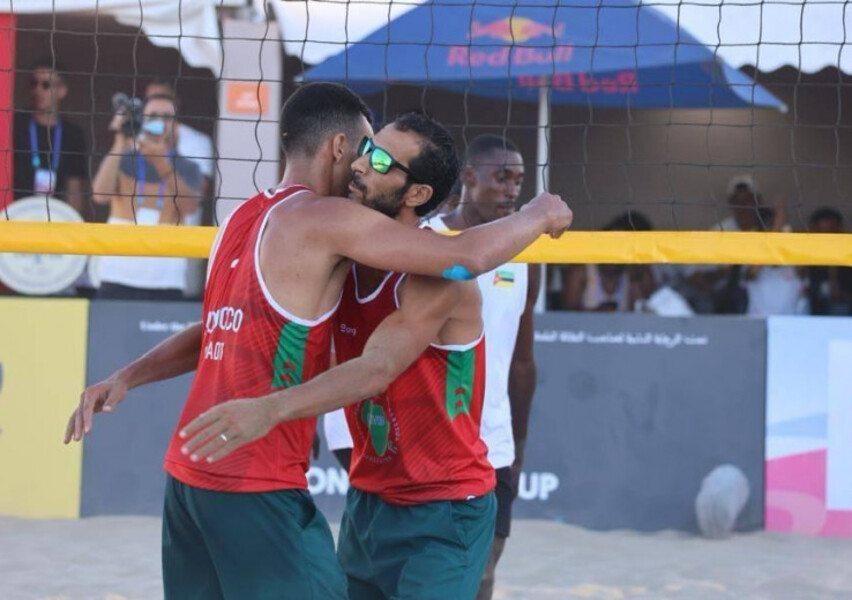 Beach-volley : le Maroc qualifié pour les JO Paris 2024