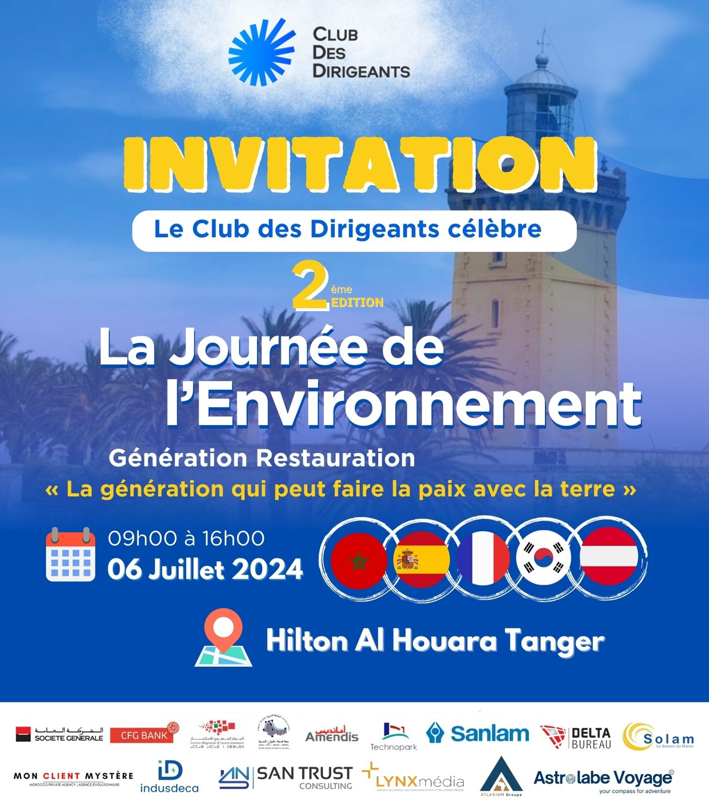 Faites la Paix avec la Terre: Rejoignez-nous pour la Journée de l'Environnement à Tanger