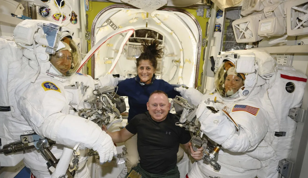 Olympiades spatiales : les astronautes de l'ISS encouragent les athlètes de Paris 2024