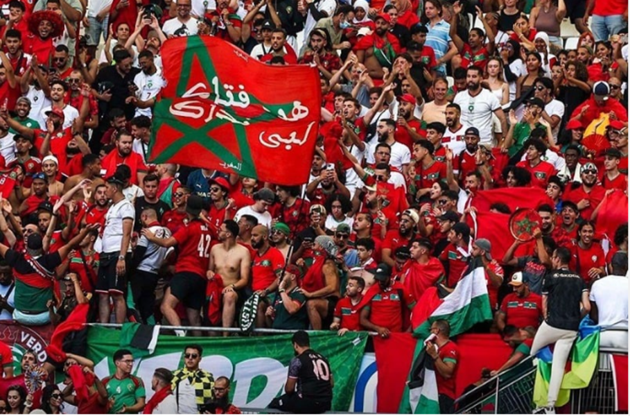 JO 2024 : les supporters marocains battent un record de présence au stade Vélodrome