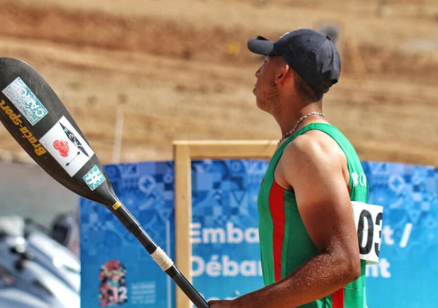 JO 2024 : Achraf Elaidi éliminé en quart de finale de Kayak monoplace