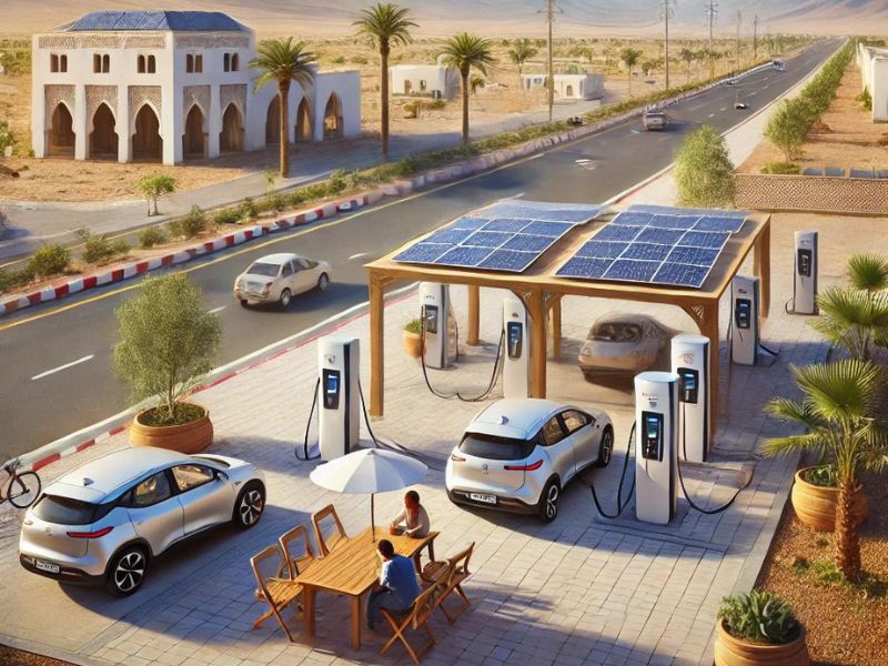 La voiture électrique : Adieu aux pauses paisibles sur les aires de repos marocaines ?