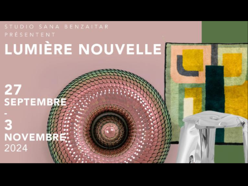 Lumière Nouvelle : une exposition innovante au studio Sana Benzaitar