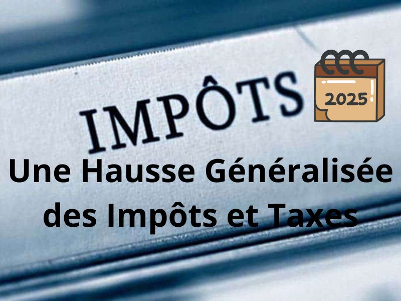 PLF 2025 : Une Hausse Généralisée des Impôts et Taxes