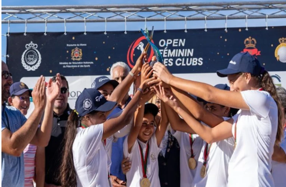 Le Royal Golf Dar Es Salam triomphe à l'Open Féminin des Clubs