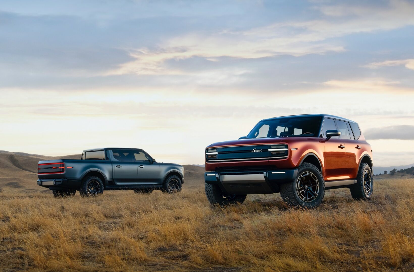 Des souvenirs de Scout : Volkswagen relance la marque avec un SUV et un pick-up électriques !