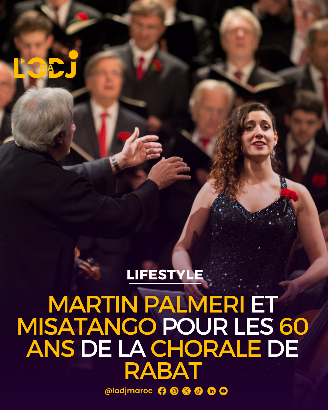 Un Concert inoubliable : Martin Palmeri et Misatango pour les 60 Ans de la Chorale de Rabat