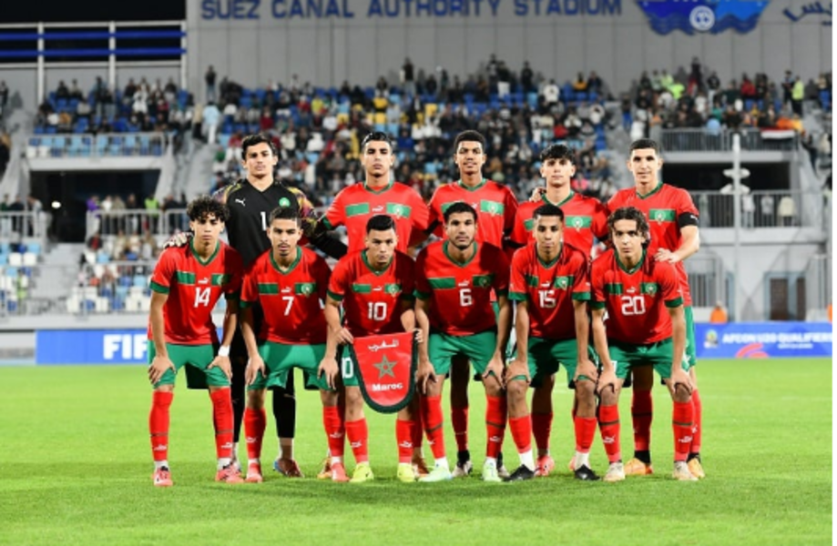 Le Maroc U20 démarre fort au tournoi UNAF avec une victoire contre l'Égypte