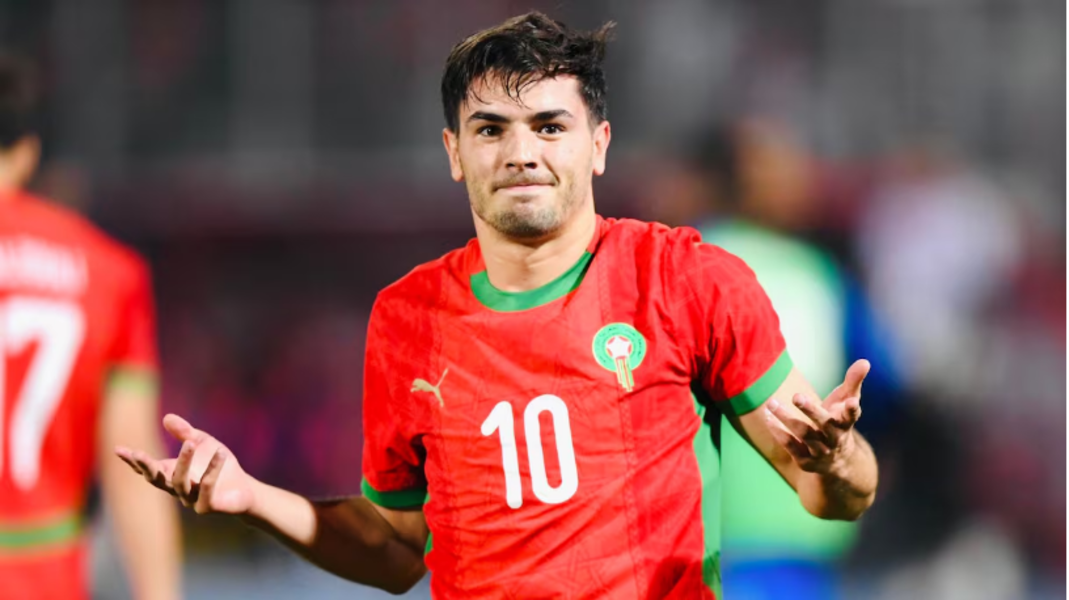 Brahim Diaz, meilleur buteur des éliminatoires de la CAN 2025 après son Triplé contre le Lesotho