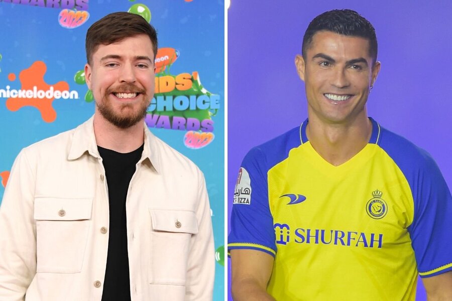 Cristiano Ronaldo et MrBeast : une collaboration pour "casser internet"