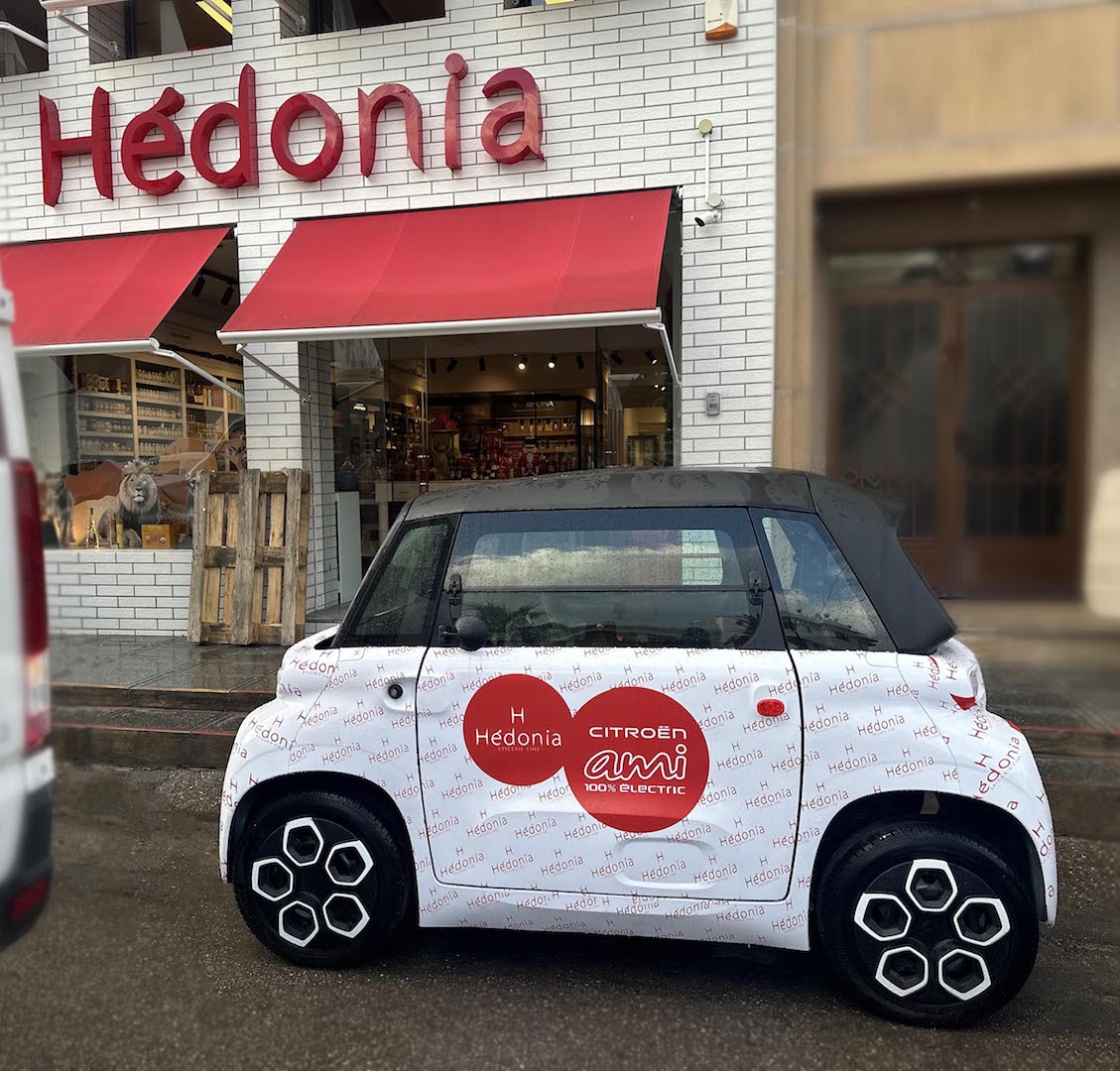 Gastronomie et mobilité verte : le duo gagnant de Citroën Ami et Hedonia 