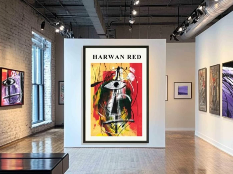  Bruxelles accueille à nouveau Harwan Red pour une exposition inédite