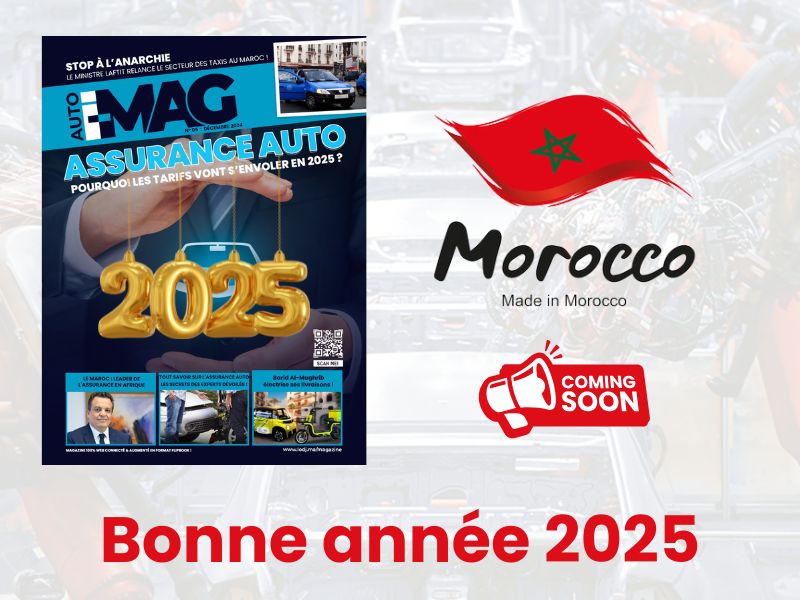 L’ODJ I-MAG Spécial Auto-Moto vous souhaite une année 2025 électrisante !