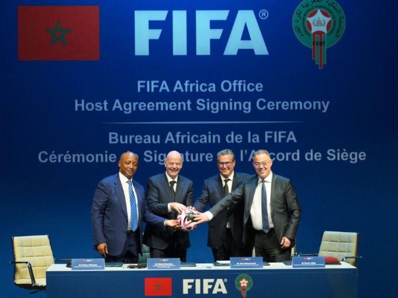 Pourquoi la FIFA  a-t-elle choisi le Maroc pour abriter le bureau de la FIFA en Afrique ?