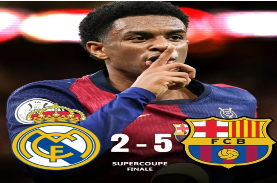 Le Barça écrase le Real Madrid en finale de la Supercoupe d'Espagne (5-2) : une victoire historique sous Hansi Flick