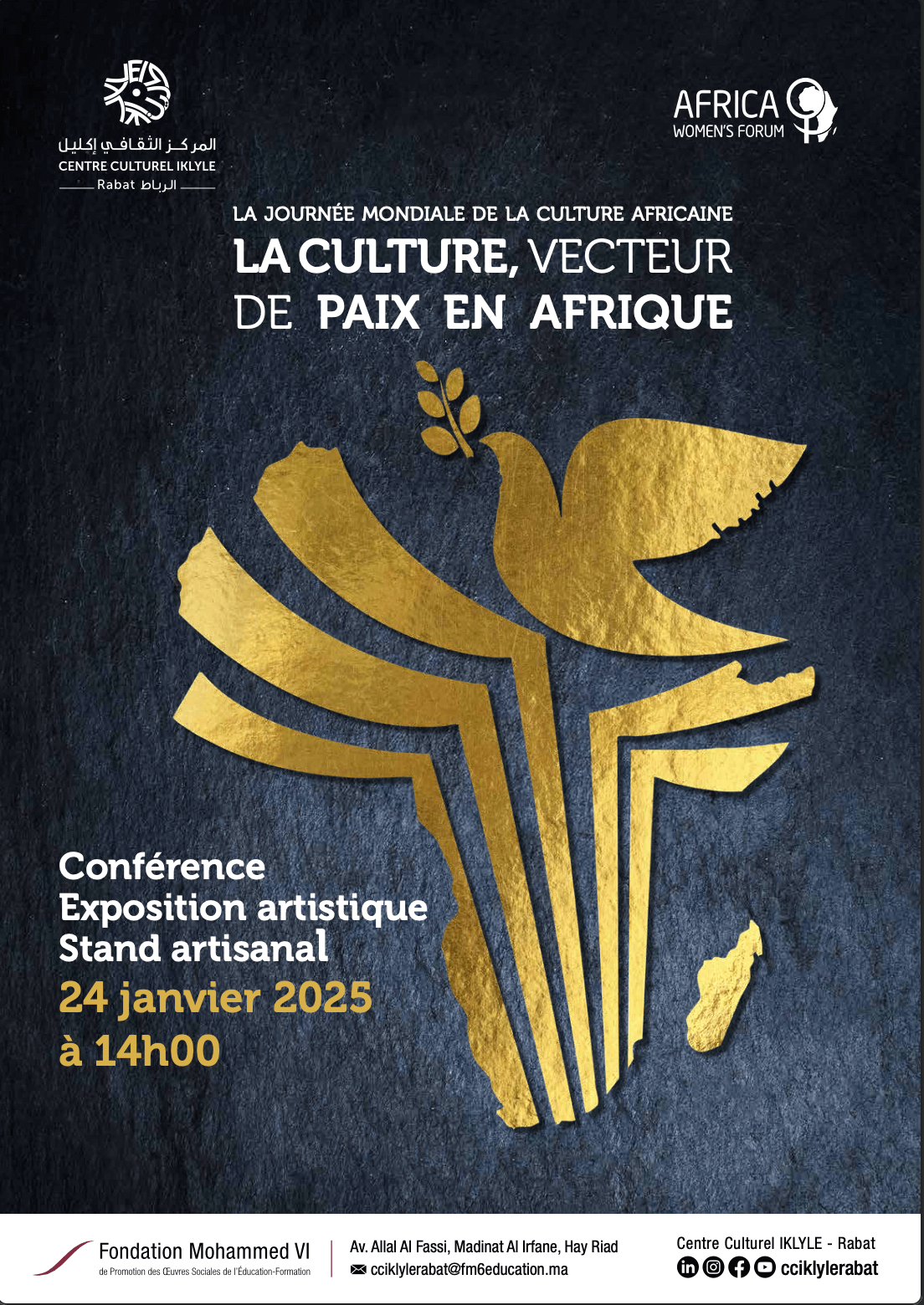 ​Le Centre IKLYLE Rabat célèbre la Journée Mondiale de la Culture Africaine 2025