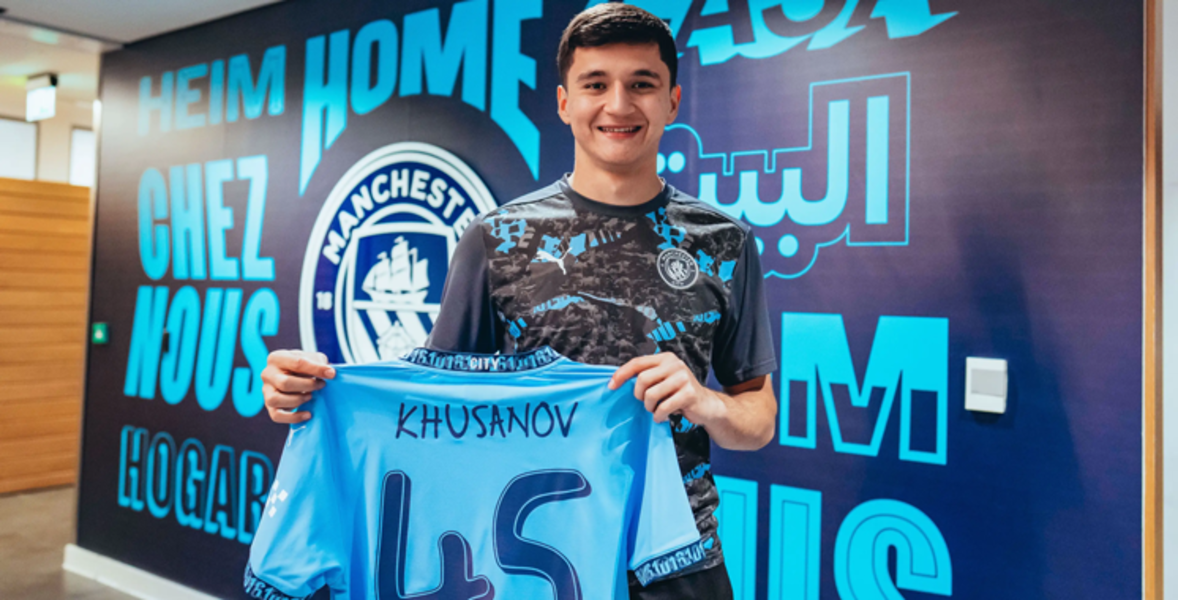 Abdukodir Khusanov rejoint Manchester City pour un transfert record en provenance de Lens