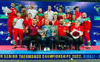 Championnat d’Afrique de Taekwondo : Le Maroc rafle 16 médailles à Kigali