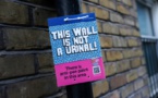Londres : une peinture « anti-pipi » pour empêcher les hommes d’uriner dans la rue