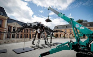 "Vulcain" : le plus grand dinosaure jamais mis aux enchères